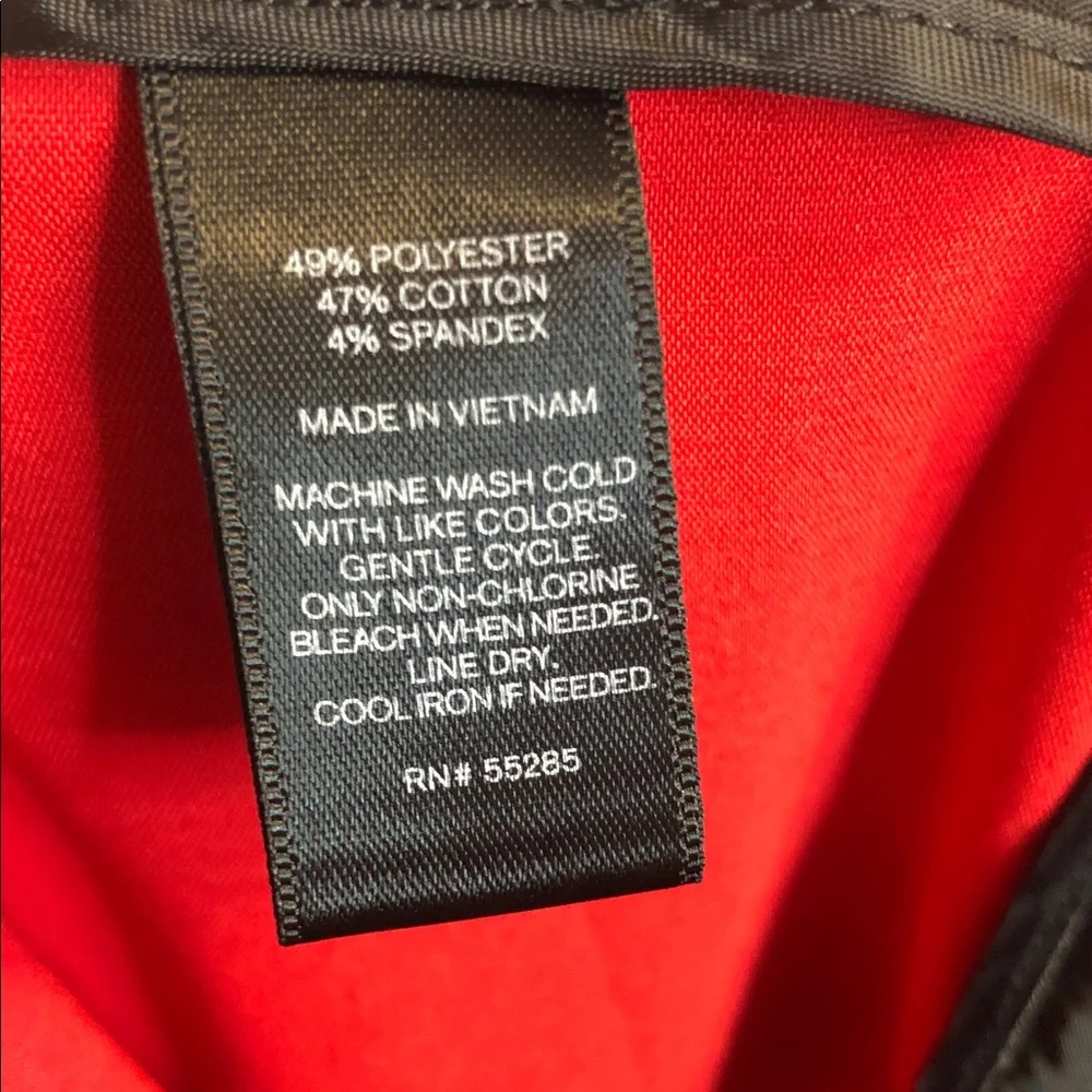 EXPRESS Firecracker Red Columnist Barely Boot Pants - Picture 6 of 6